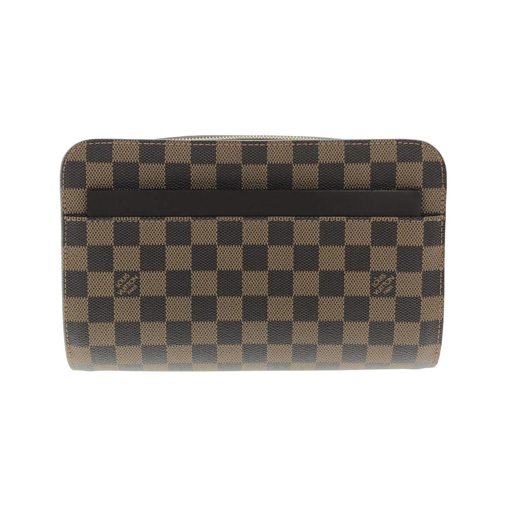 LOUIS VUITTON Brown Damier Clutch Bag